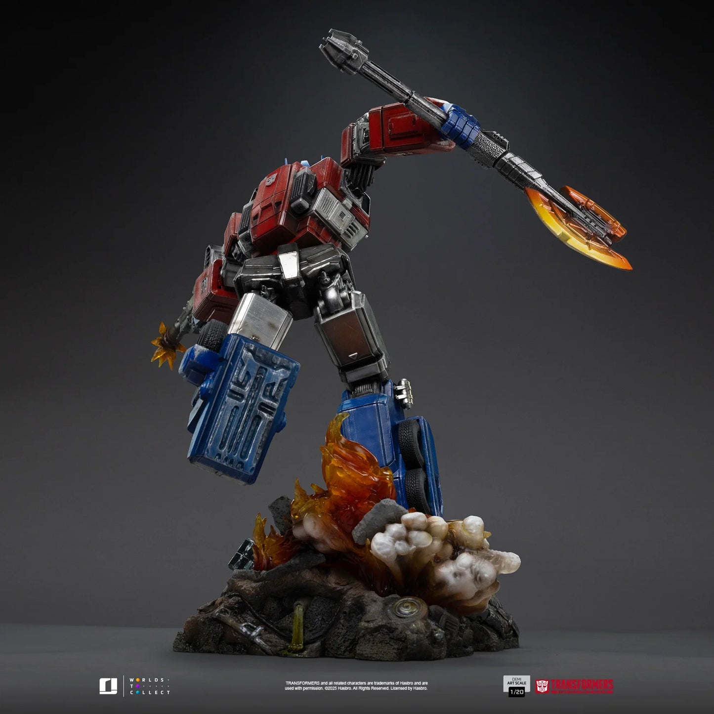 IRON Studios: Transformers - Optimus Prime Demi Escala De Arte 1/20 Preventa