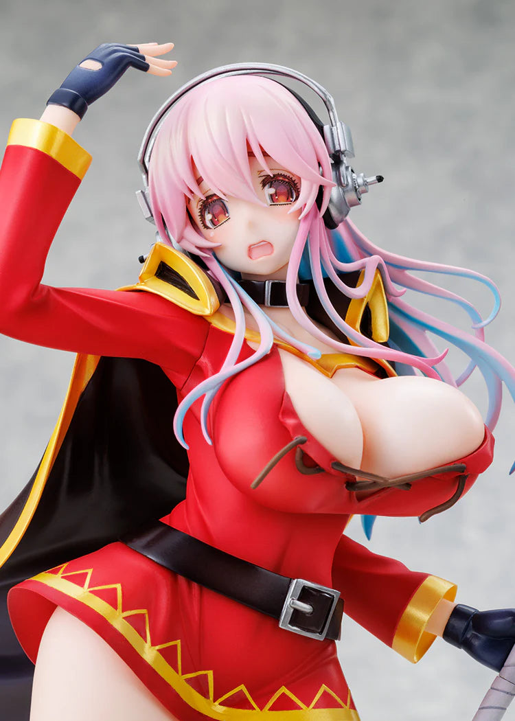 Kadokawa Scale Figure: Konosuba X Super Sonico Collaboration - Megumin Escala 1/7 Preventa