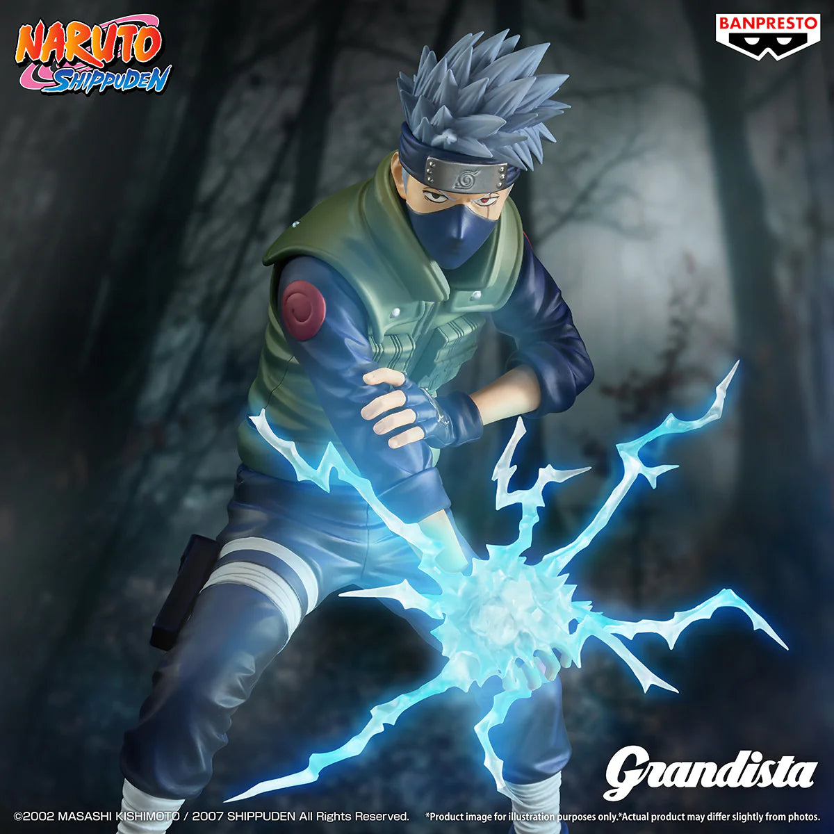 Banpresto Grandista: Naruto Shippuden - Kakashi Hatake Special Edition Preventa