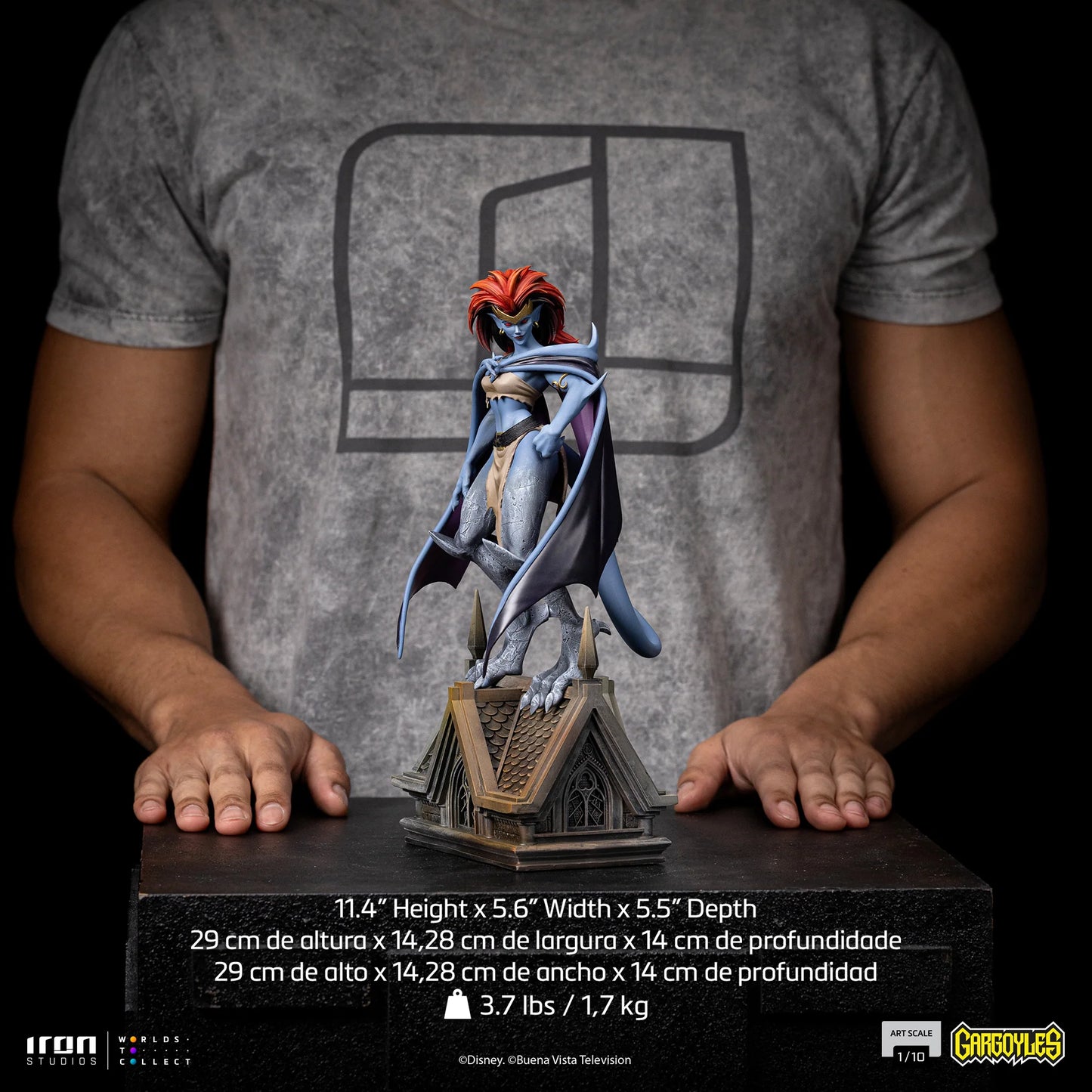 IRON Studios: Disney Gargoyles - Demona Escala de Arte 1/10 Preventa