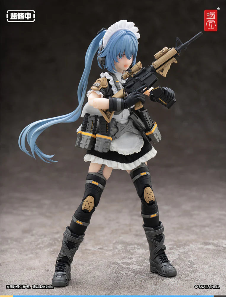 Snail Shell Action Figure: Original Character - Ra-02 Tactical Maid Kazune Tokiwa Escala 1/12 Preventa