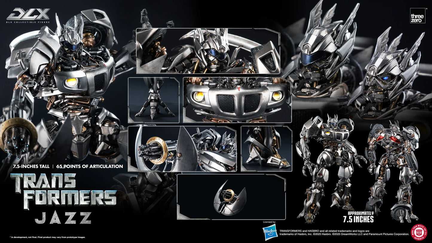 Threezero Dlx Series: Transformers 2007 - Jazz Preventa