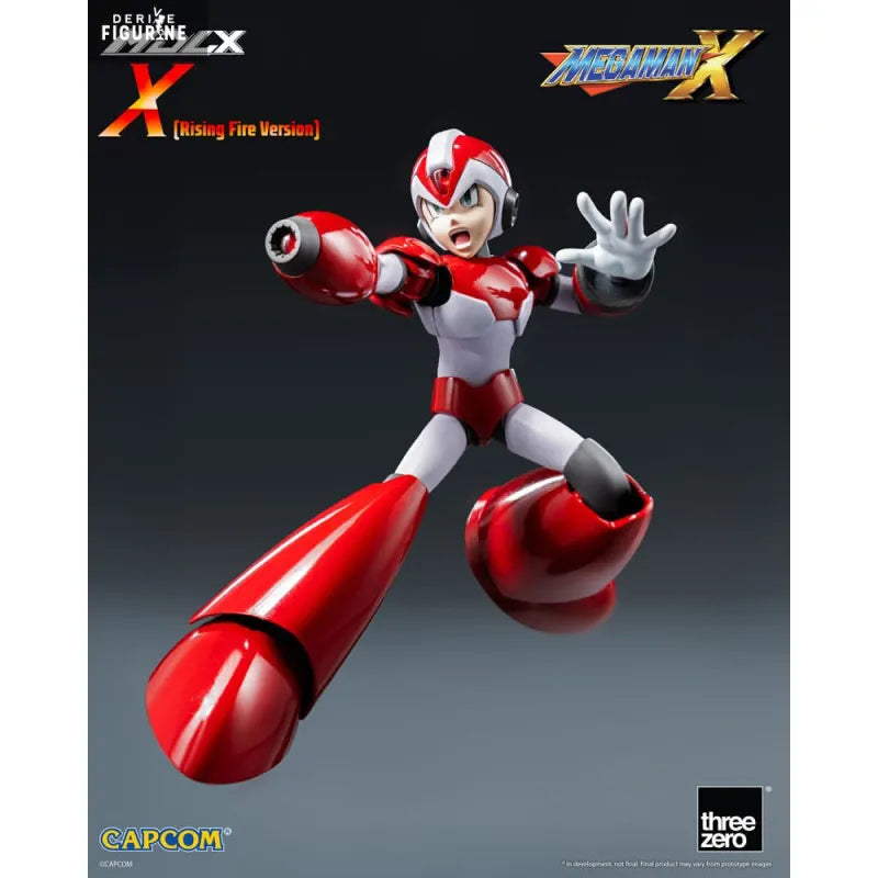 Threezero Mdlx Series: Rockman X - Mega Man X Rising Fire Version Preventa