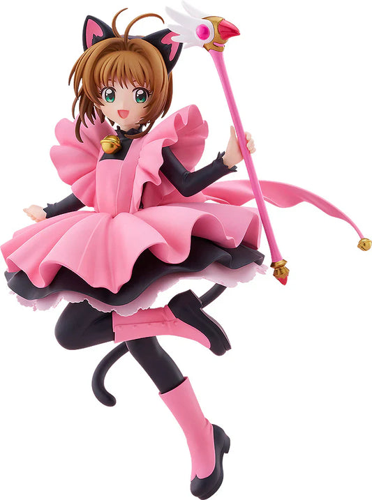 Good Smile Pop Up Parade L Size: Sakura Cardcaptor - Sakura Kinomoto Black Cat Costume Preventa