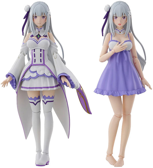 Kadokawa Model Kits: Re Zero Starting Life In Another World - Emilia Deluxe Kit De Plastico Preventa