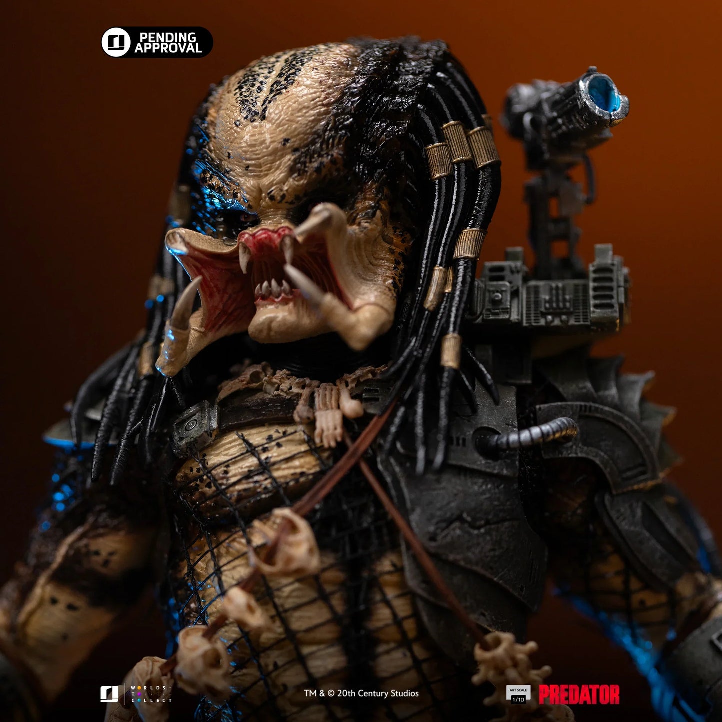 IRON Studios: Depredador - Depredador Cazador de la Jungla Escala De Arte 1/10 Preventa