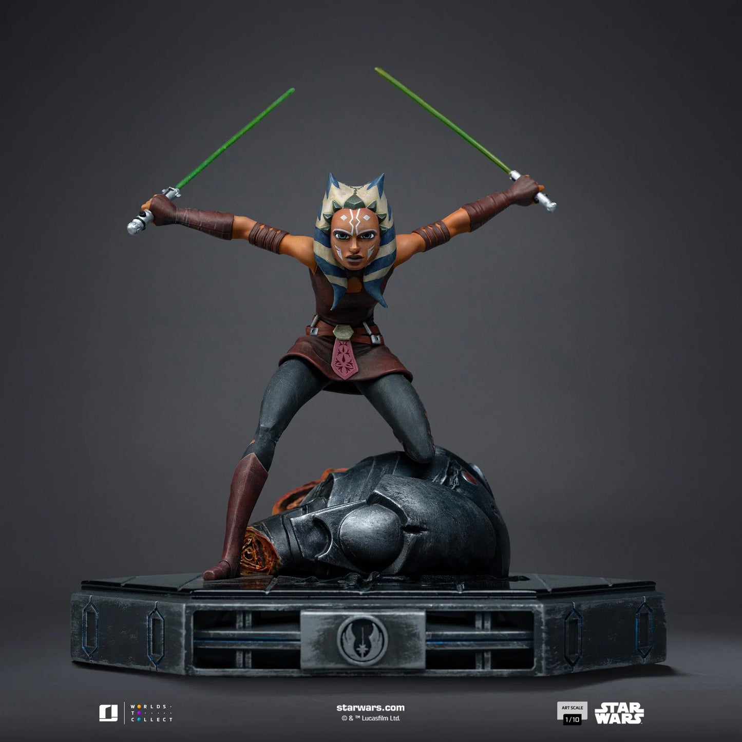 IRON Studios: Star Wars Clone Wars - Ahsoka Tano Escala De Arte 1/10 Preventa