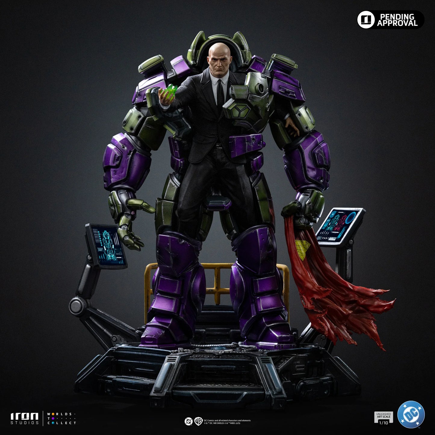 IRON Studios: DC Comics - Lex Luthor Unleashed Escala de Arte 1/10 Preventa