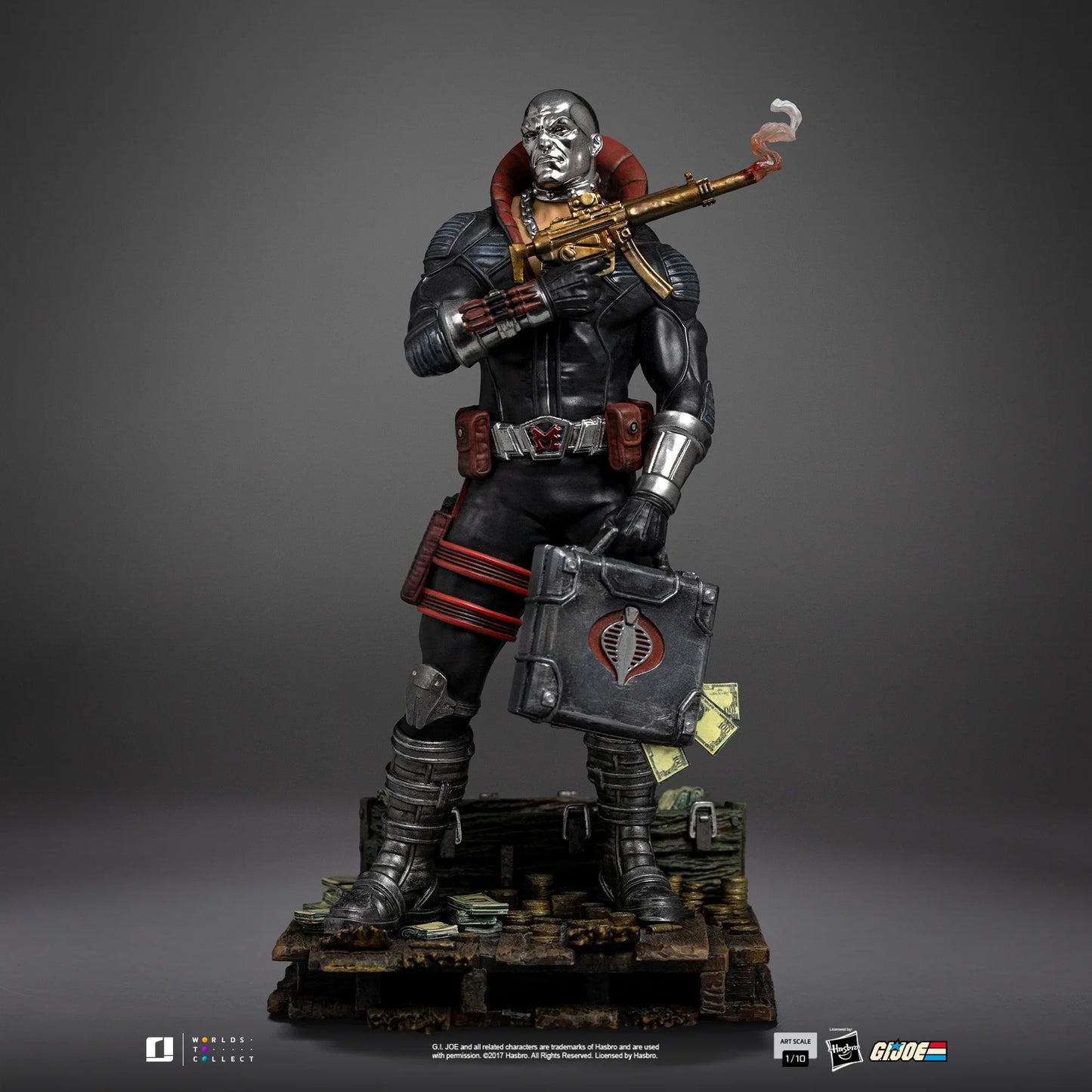 IRON Studios: GI Joe - Destro Escala De Arte 1/10 Preventa