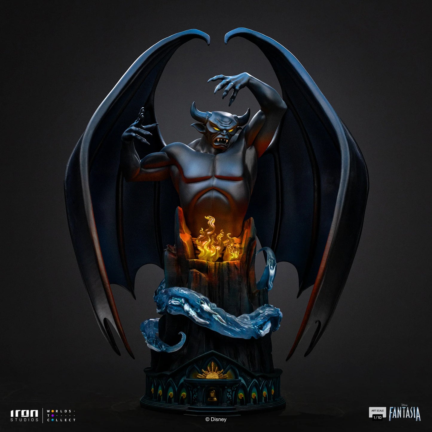 IRON Studios: Disney Fantasía - Chernabog Escala de Arte 1/20 Preventa