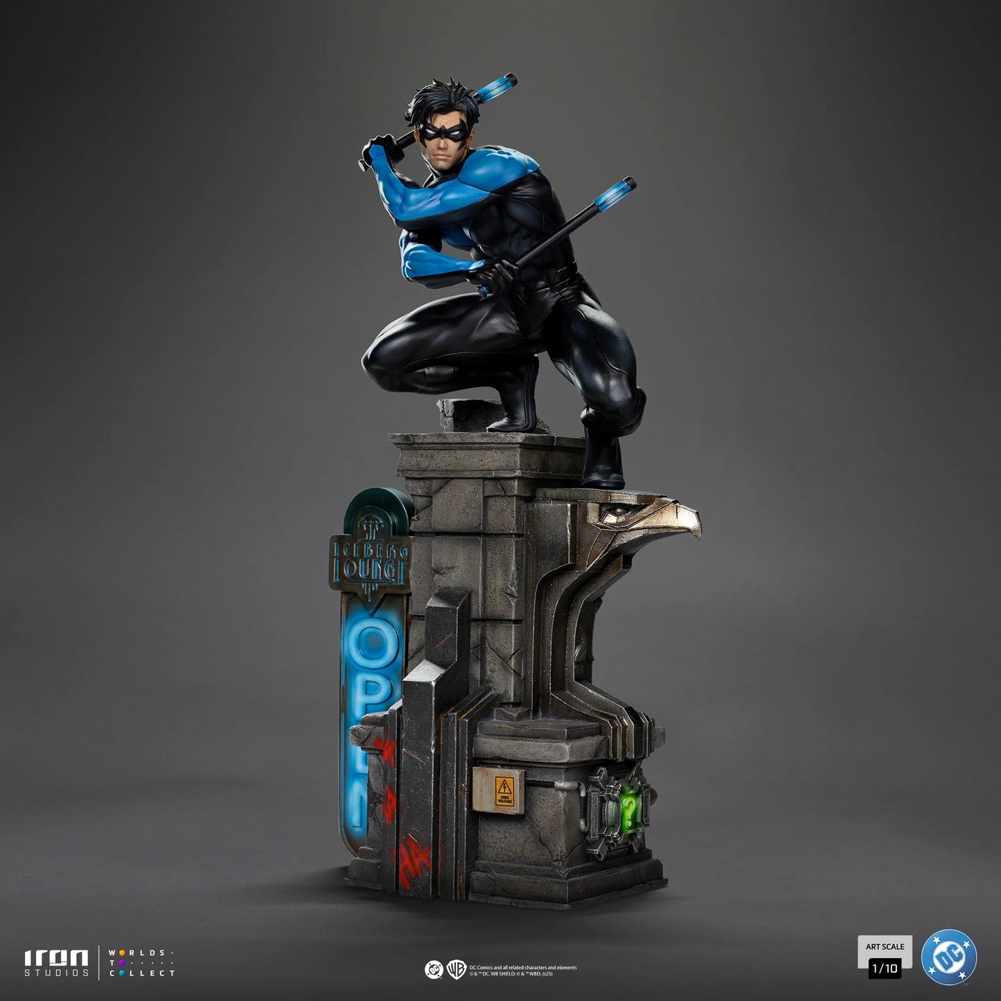 IRON Studios: DC Comics - Nightwing Escala de Arte 1/10 Preventa