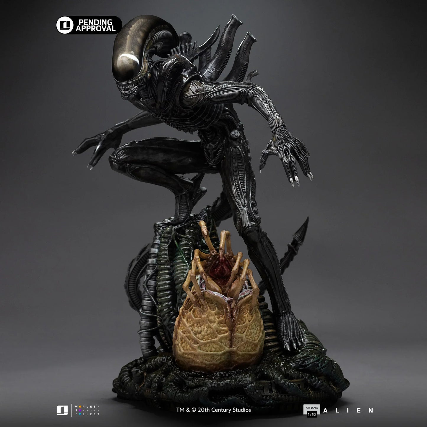 IRON Studios: Alien 1979 - Alien Big Chap Escala De Arte 1/10 Preventa