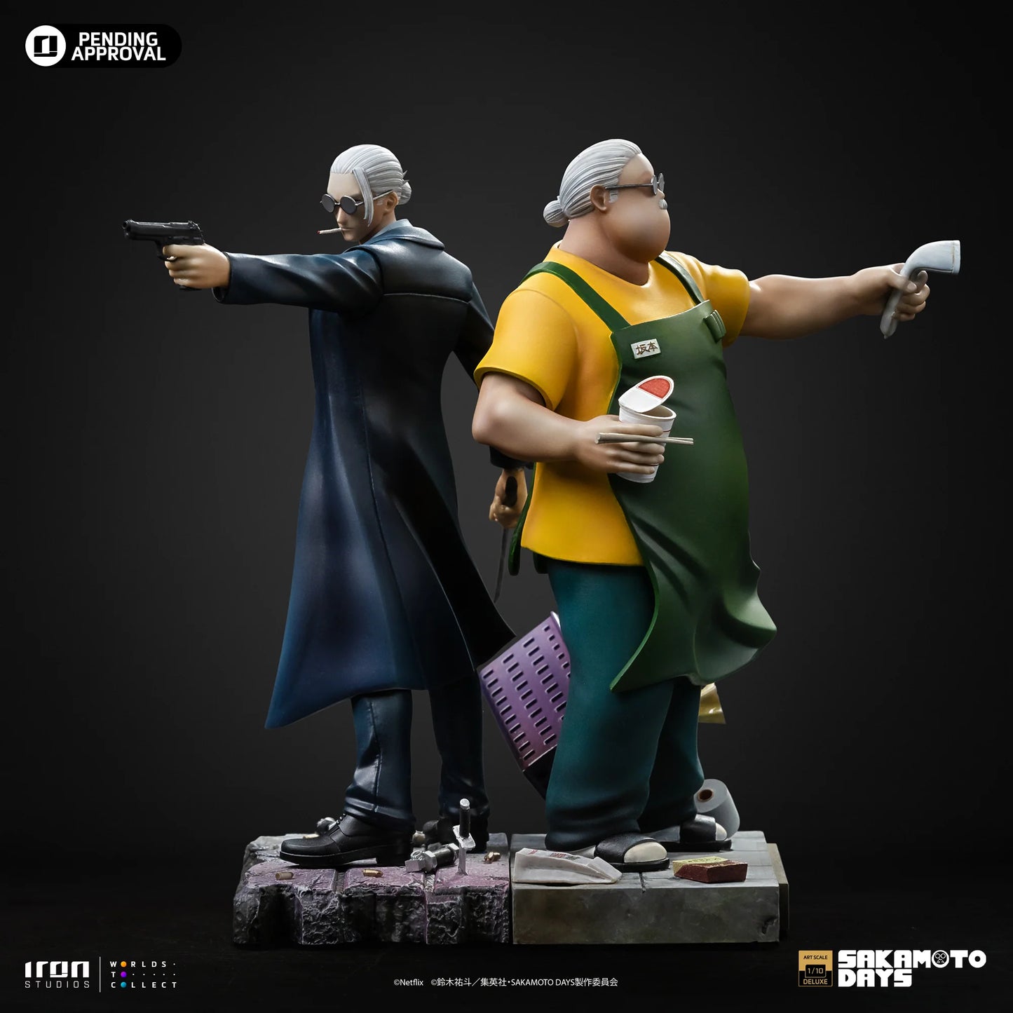 IRON Studios: Sakamoto Days - Taro Sakamoto Deluxe Escala de Arte 1/10 Preventa