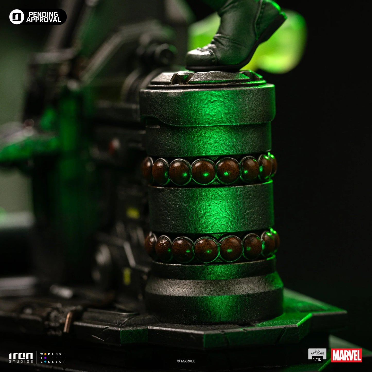 IRON Studios: Marvel Spider-Man vs Villains - Scorpion Diorama BDS Escala de Arte 1/10 Preventa