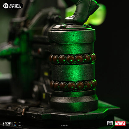 IRON Studios: Marvel Spider-Man vs Villains - Scorpion Diorama BDS Escala de Arte 1/10 Preventa