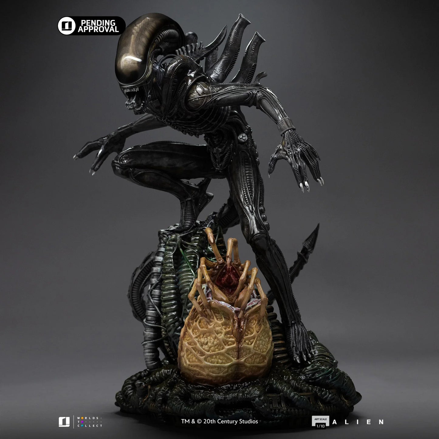 IRON Studios: Alien 1979 - Alien Big Chap Escala De Arte 1/10 Preventa