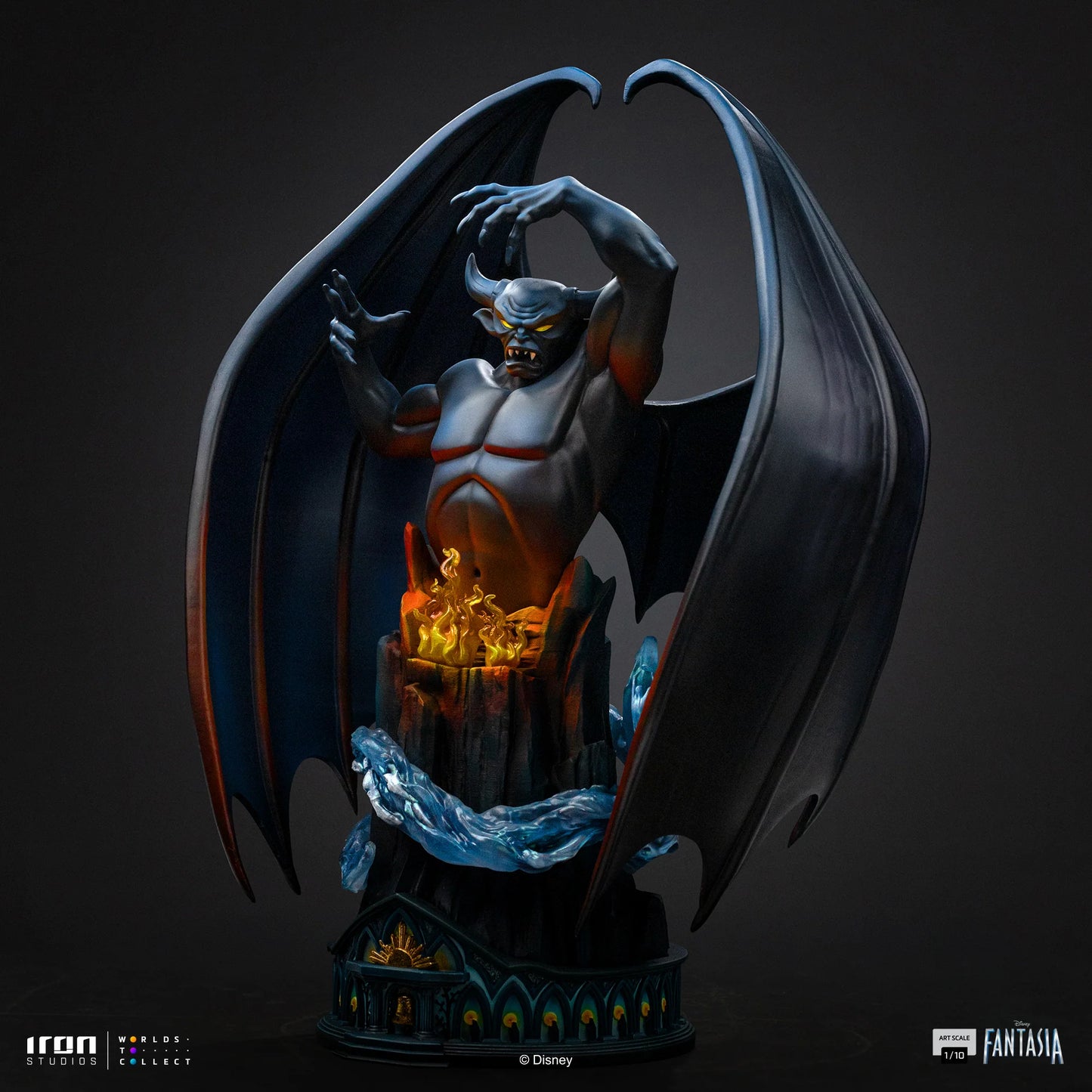 IRON Studios: Disney Fantasía - Chernabog Escala de Arte 1/20 Preventa