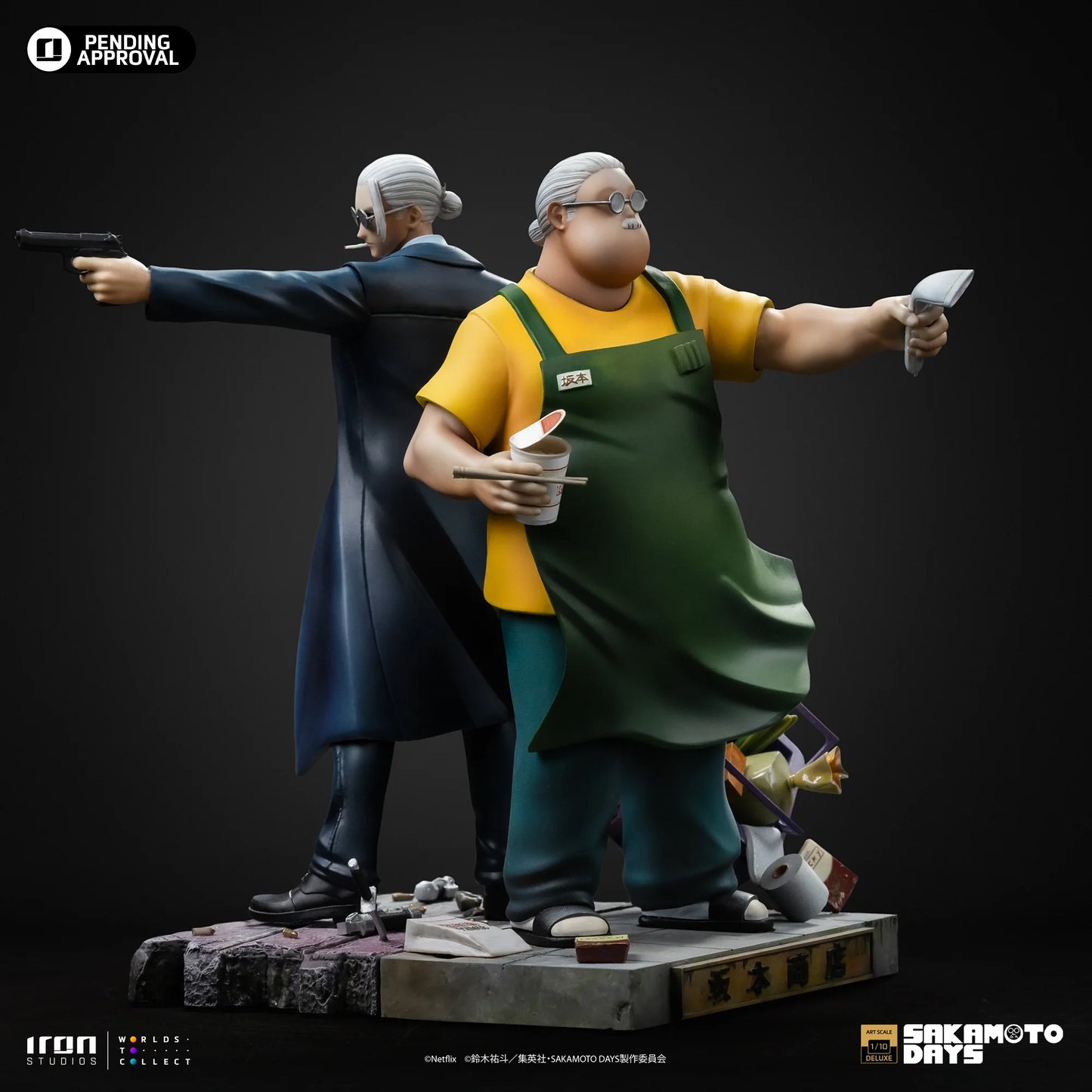 IRON Studios: Sakamoto Days - Taro Sakamoto Deluxe Escala de Arte 1/10 Preventa