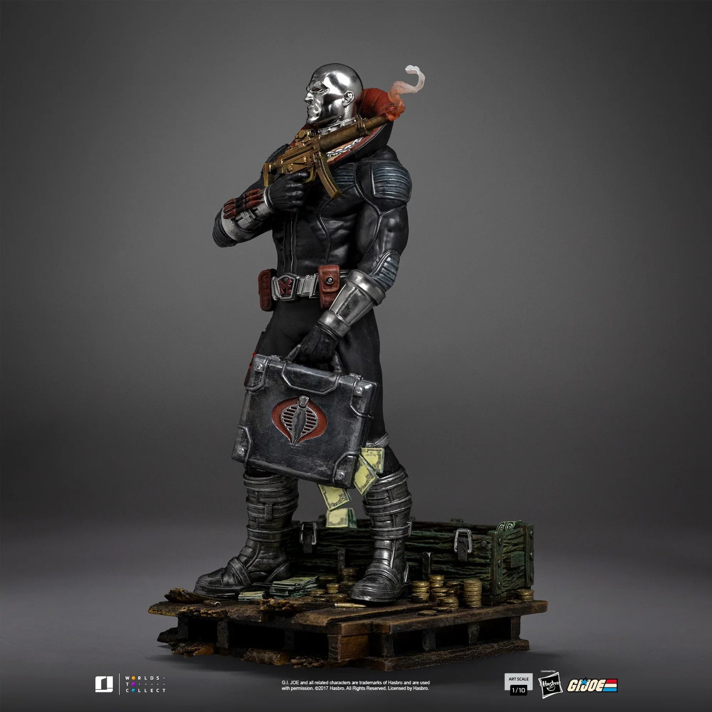 IRON Studios: GI Joe - Destro Escala De Arte 1/10 Preventa