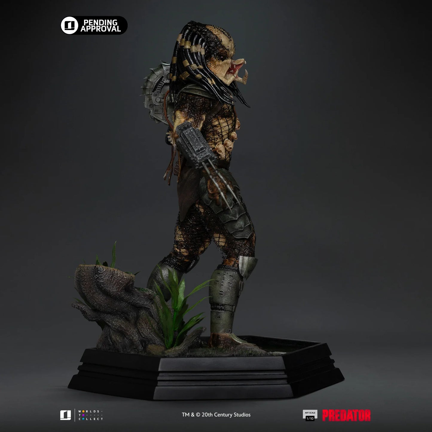 IRON Studios: Depredador - Depredador Cazador de la Jungla Escala De Arte 1/10 Preventa
