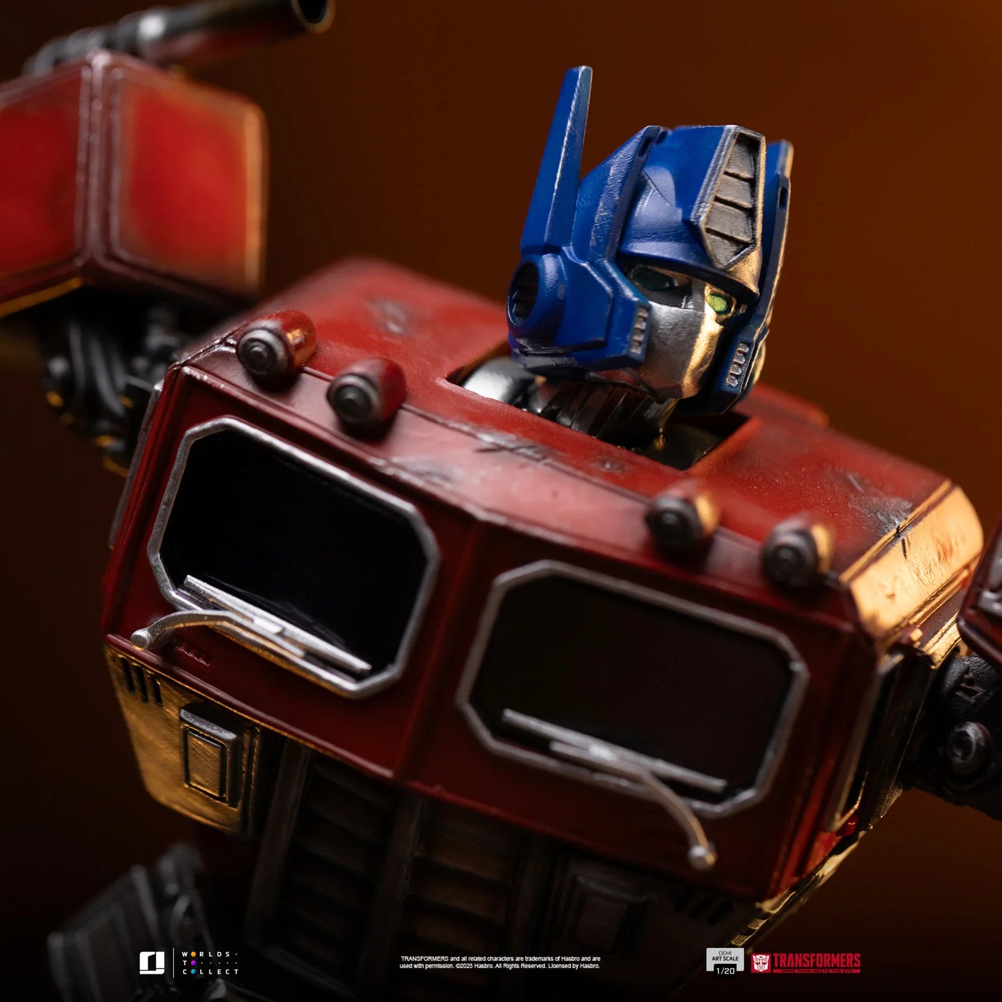 IRON Studios: Transformers - Optimus Prime Demi Escala De Arte 1/20 Preventa