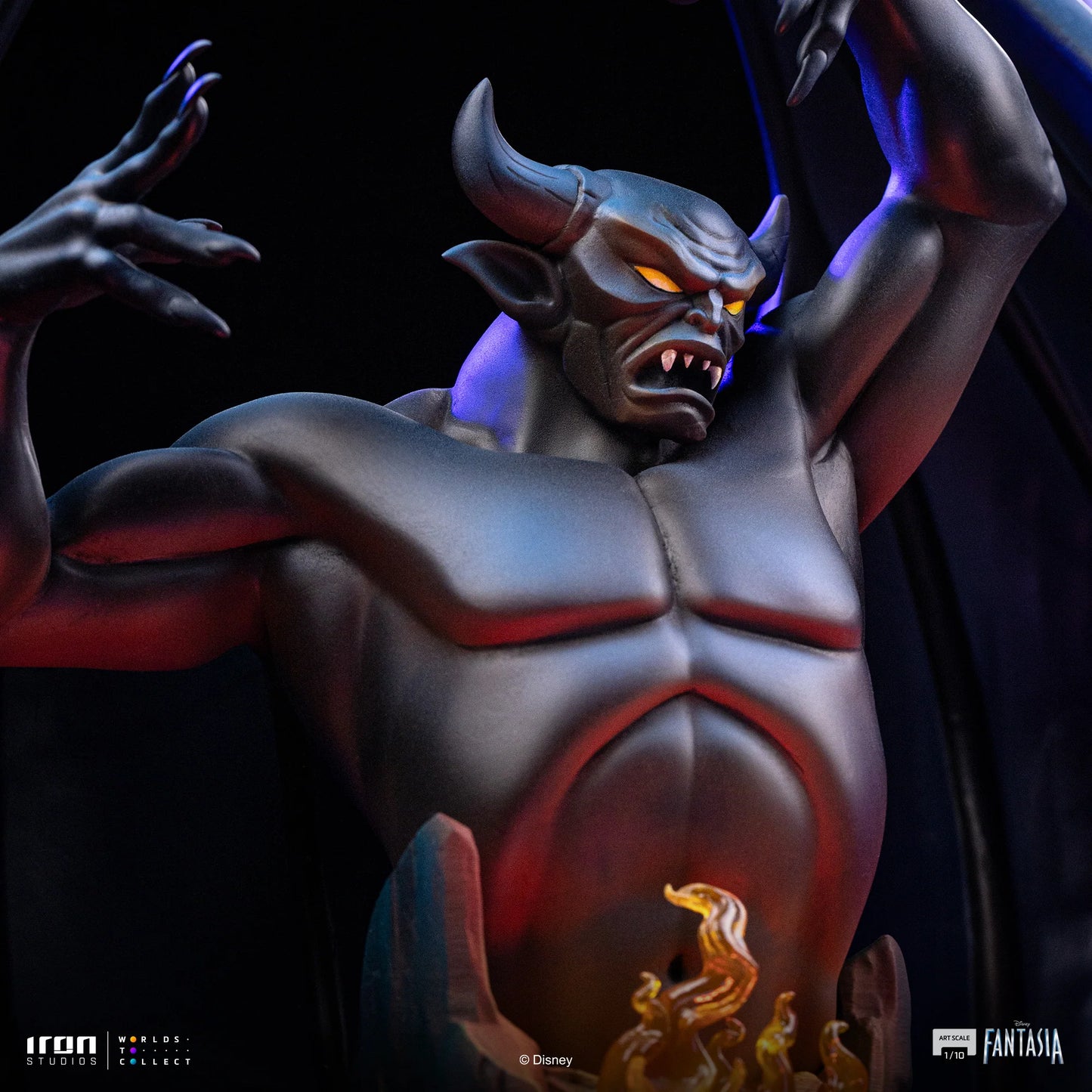 IRON Studios: Disney Fantasía - Chernabog Escala de Arte 1/20 Preventa