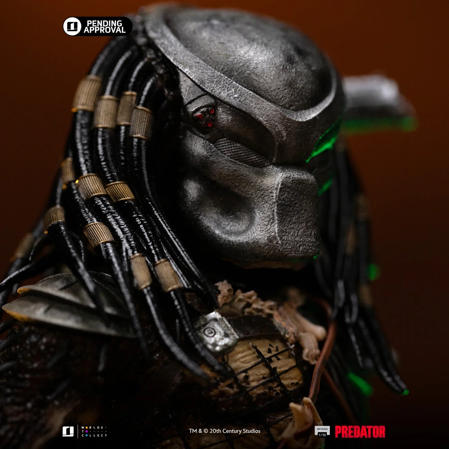 IRON Studios: Depredador - Depredador Cazador de la Jungla Escala De Arte 1/10 Preventa