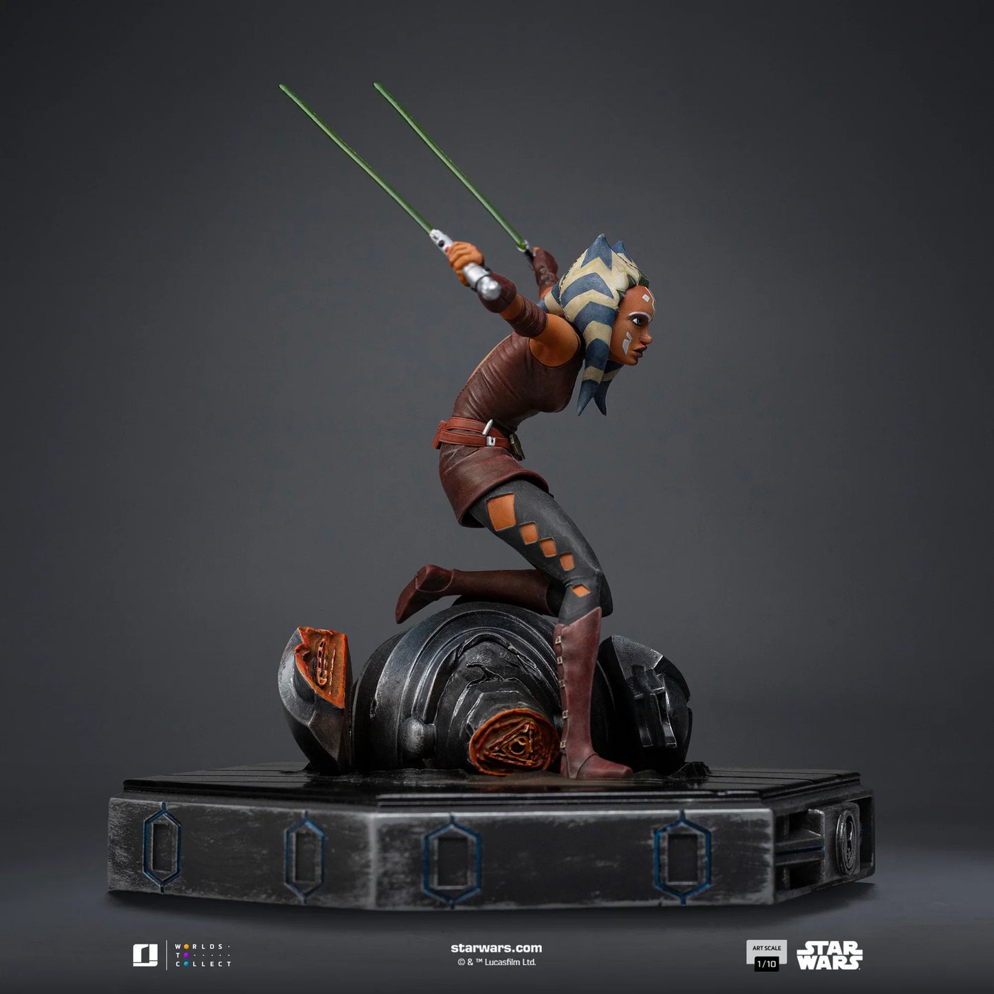 IRON Studios: Star Wars Clone Wars - Ahsoka Tano Escala De Arte 1/10 Preventa