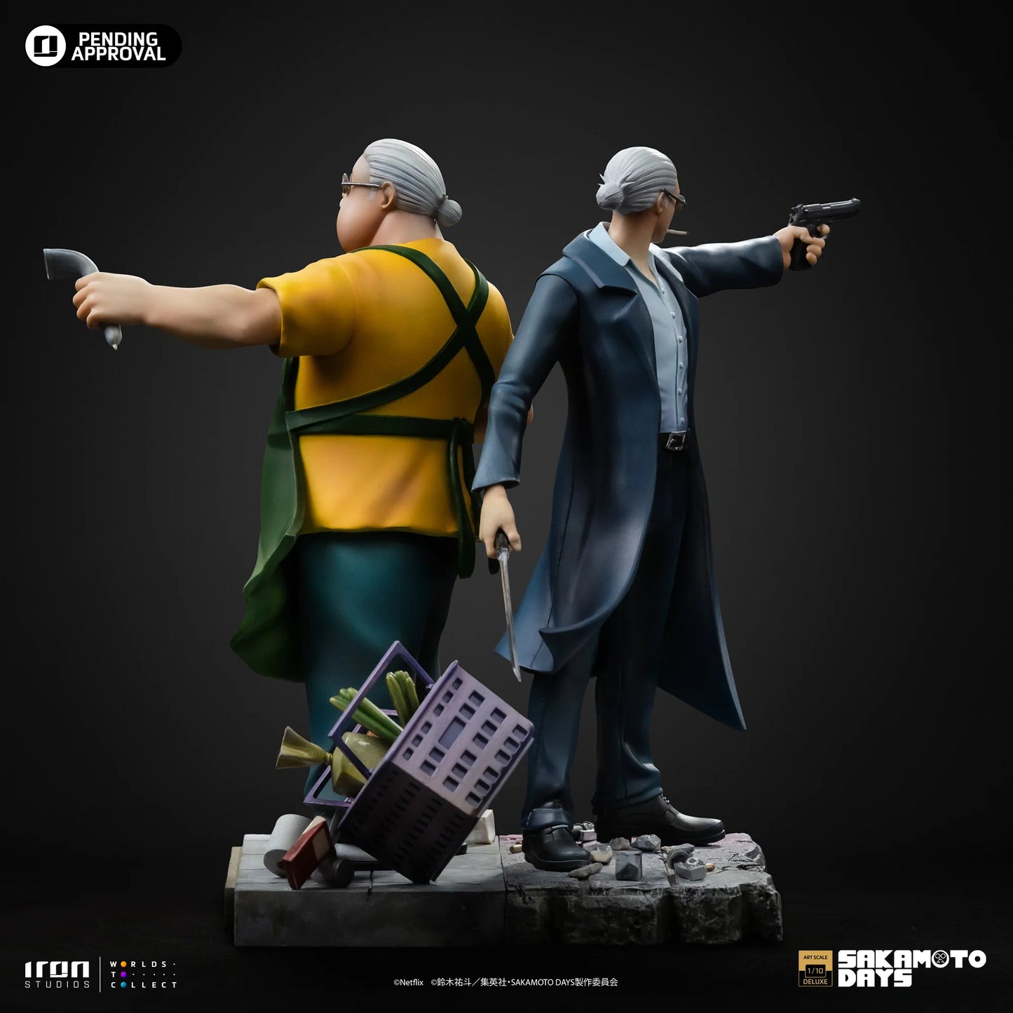 IRON Studios: Sakamoto Days - Taro Sakamoto Deluxe Escala de Arte 1/10 Preventa
