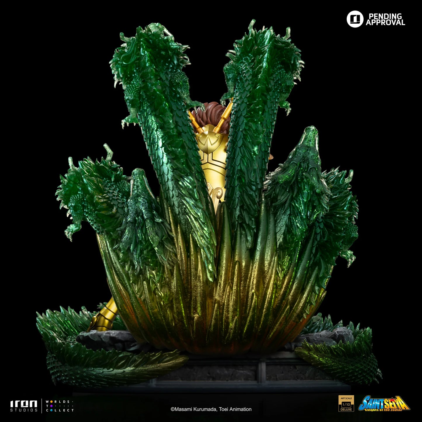 IRON Studios: Los Caballeros Del Zodiaco - Dohko de Libra Deluxe Escala de Arte 1/10 Preventa