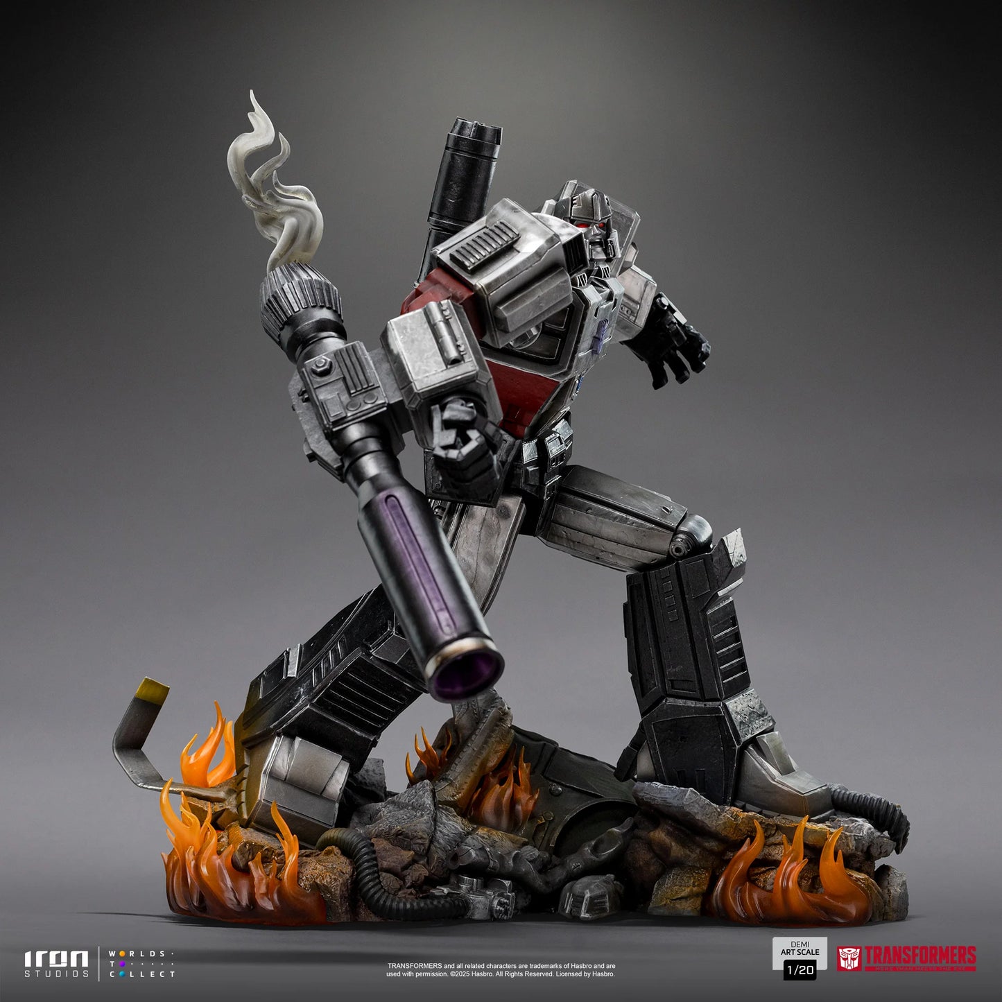 IRON Studios: Transformers - Megatron Demi Escala De Arte 1/20 Preventa