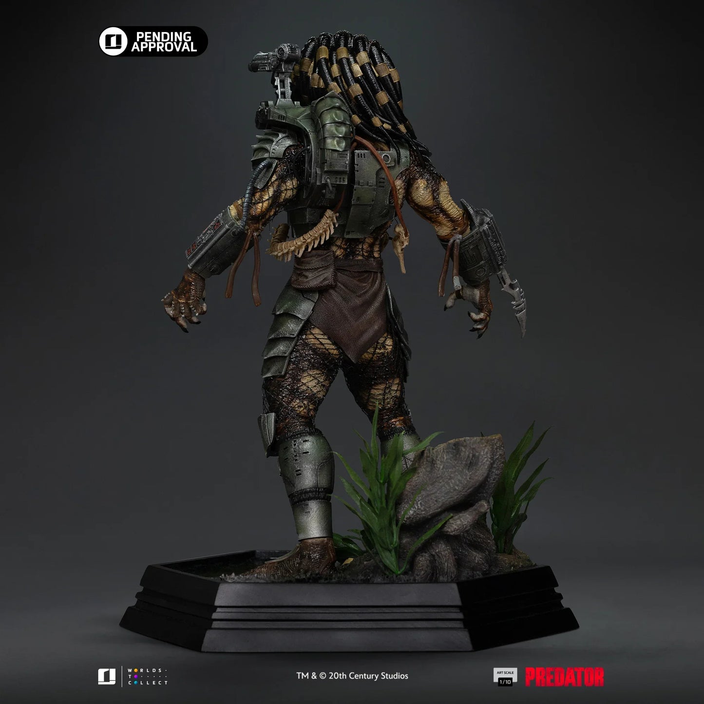 IRON Studios: Depredador - Depredador Cazador de la Jungla Escala De Arte 1/10 Preventa