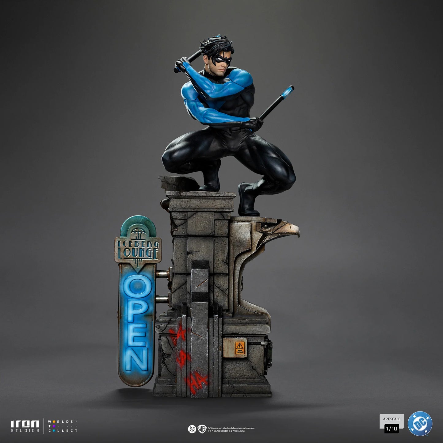 IRON Studios: DC Comics - Nightwing Escala de Arte 1/10 Preventa