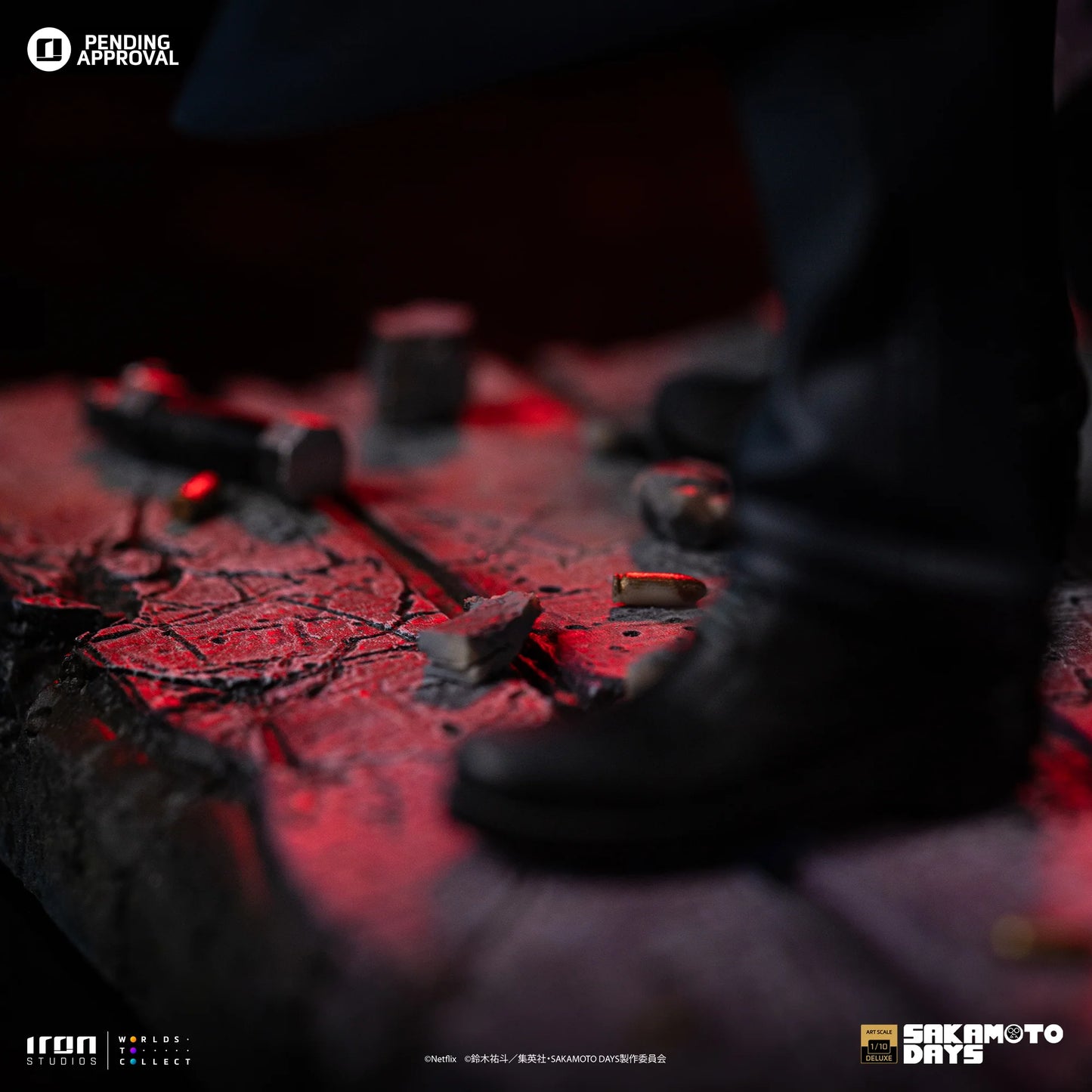 IRON Studios: Sakamoto Days - Taro Sakamoto Deluxe Escala de Arte 1/10 Preventa