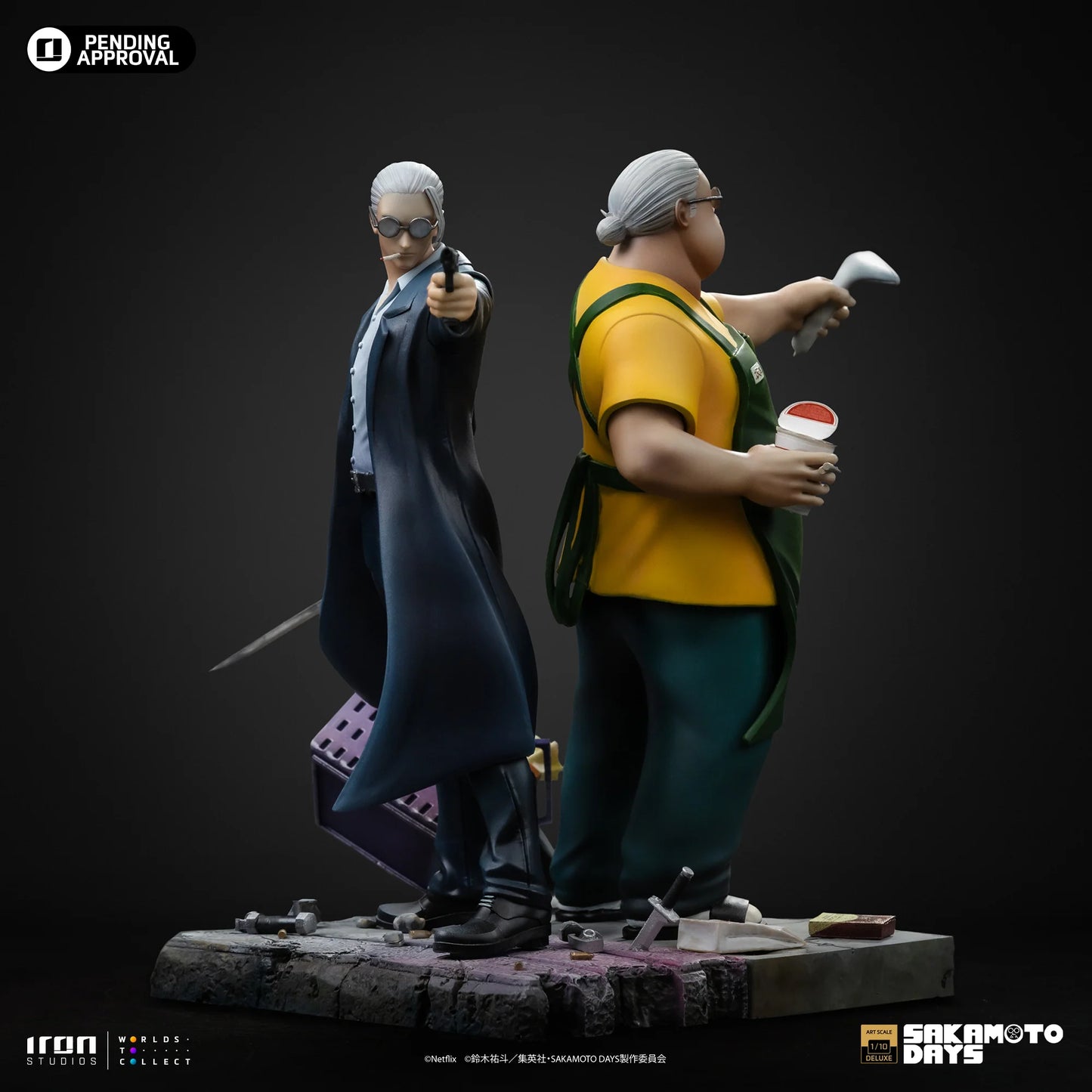IRON Studios: Sakamoto Days - Taro Sakamoto Deluxe Escala de Arte 1/10 Preventa