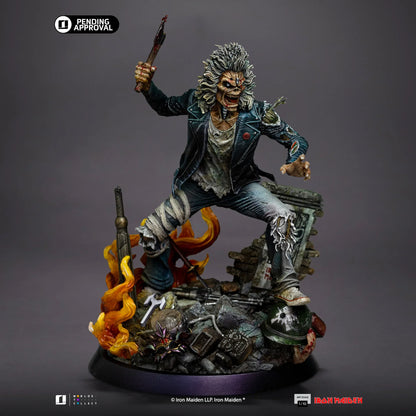 IRON Studios: Iron Maiden - Eddie 50 Aniversario Escala De Arte 1/10 Preventa