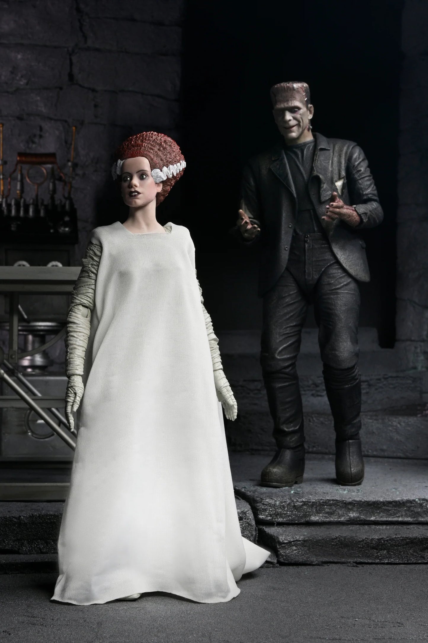 NECA Figura de Accion: La novia de Frankenstein - The Monster and His Mate 2 Pack 7 Pulgadas Preventa