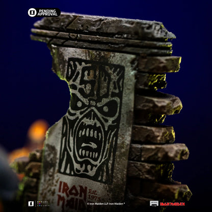 IRON Studios: Iron Maiden - Eddie 50 Aniversario Escala De Arte 1/10 Preventa