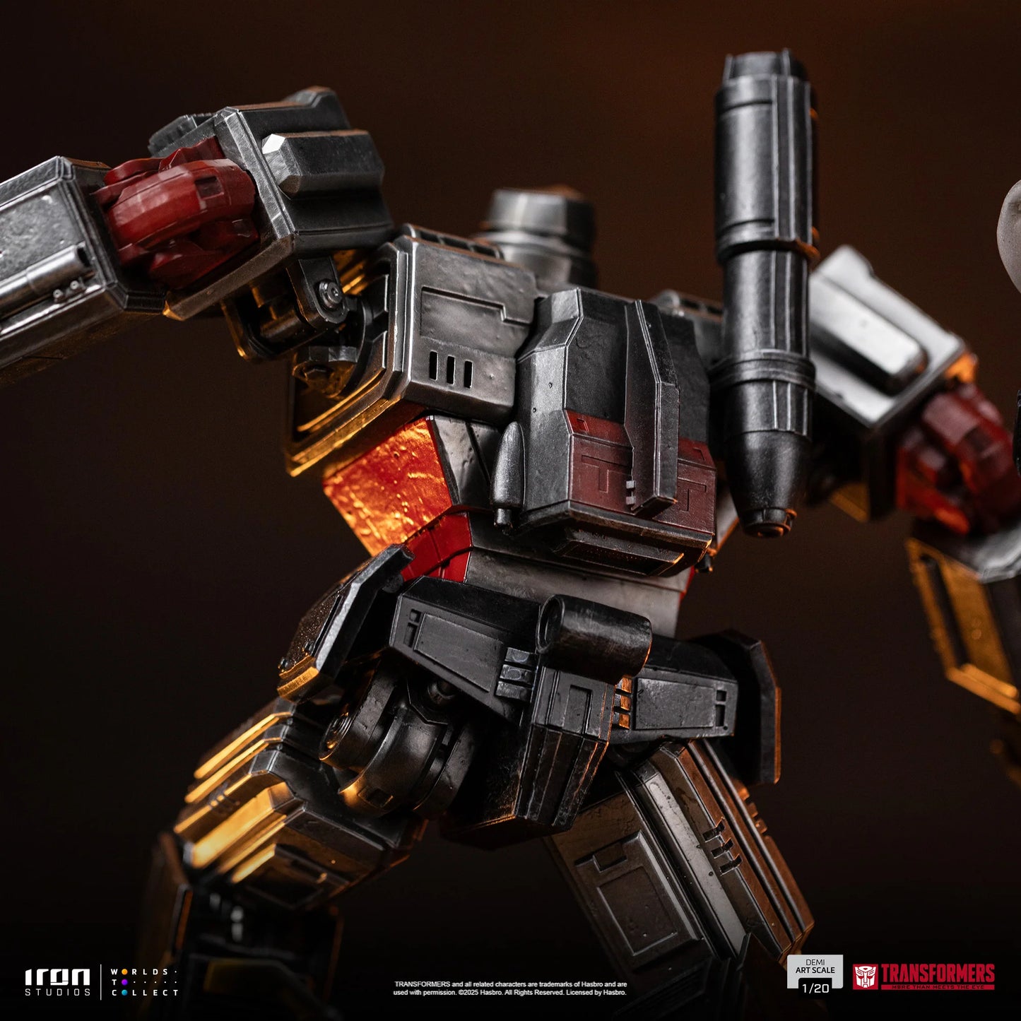 IRON Studios: Transformers - Megatron Demi Escala De Arte 1/20 Preventa