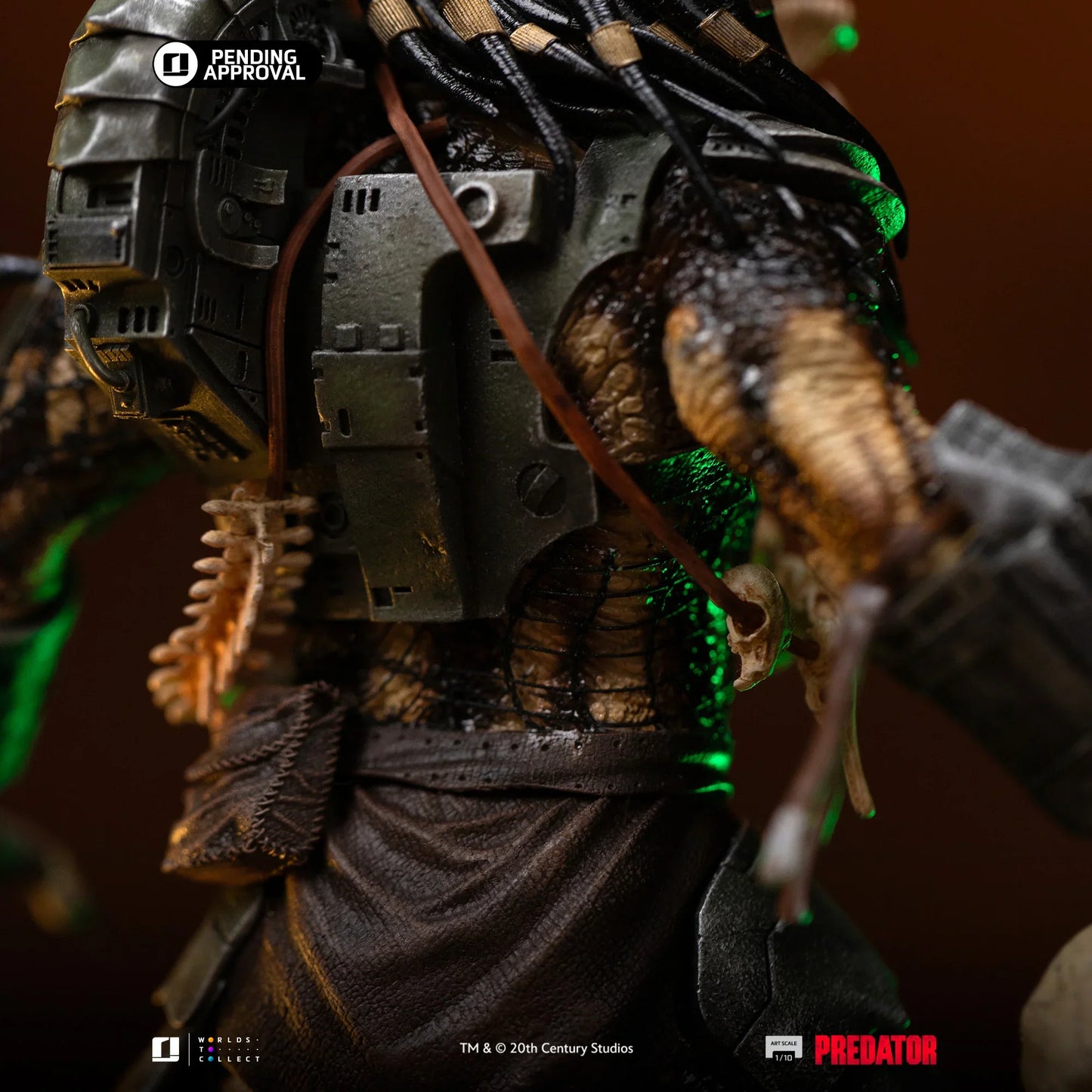IRON Studios: Depredador - Depredador Cazador de la Jungla Escala De Arte 1/10 Preventa
