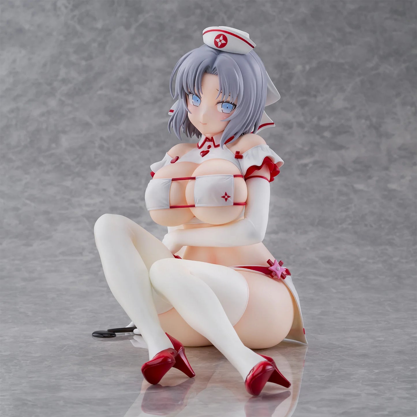 Hobby Stock Scale Figure: Shinovi Master Senran Kagura New Link - Yumi Sexy Nurse Escala 1/4 Preventa
