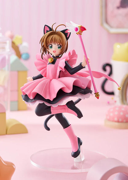 Good Smile Pop Up Parade L Size: Sakura Cardcaptor - Sakura Kinomoto Black Cat Costume Preventa