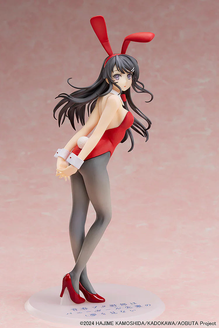 Aniplex Scale Figure: Rascal Does Not Dream Series - Mai Sakurajima Red Bunny Gir Escala 1/7 Preventa