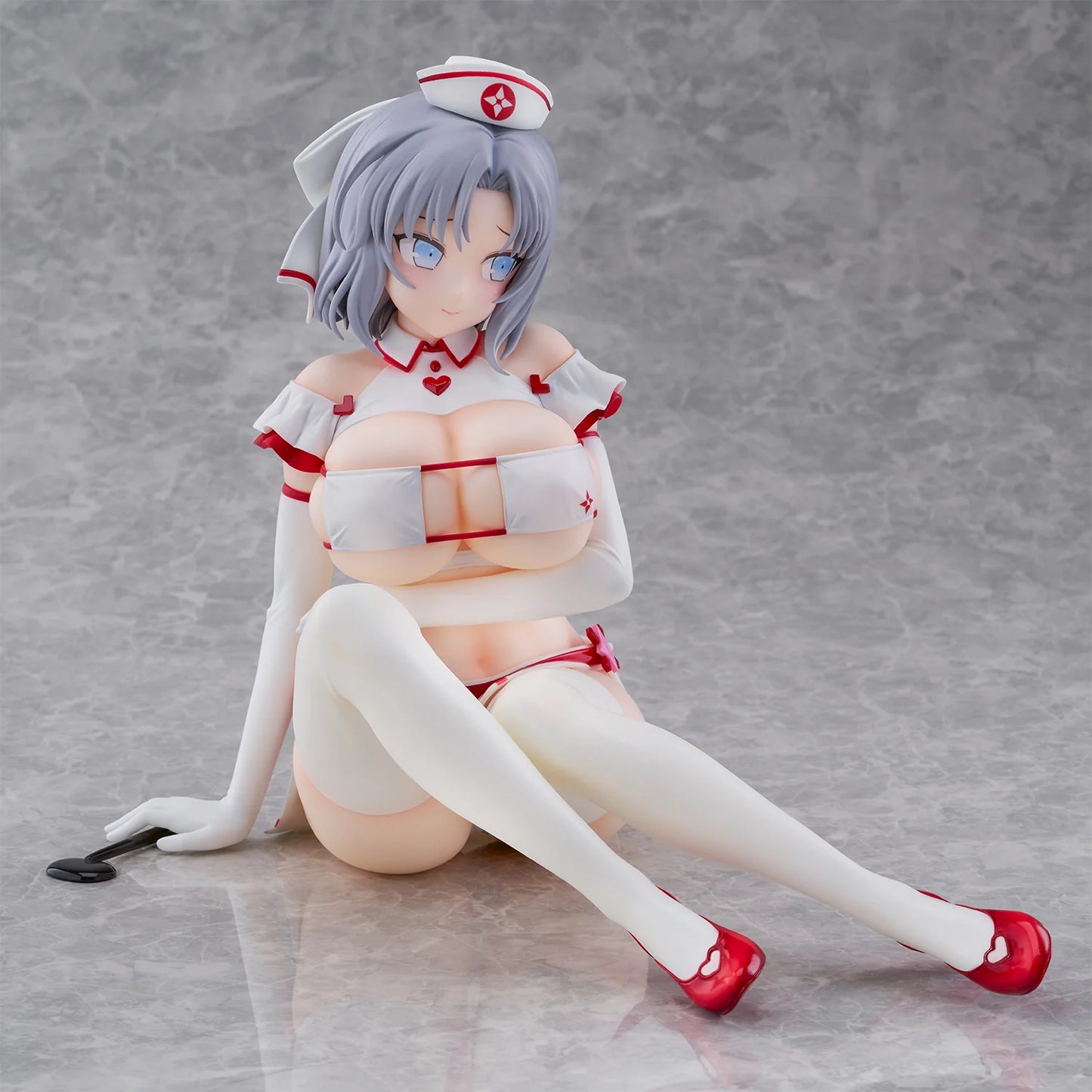Hobby Stock Scale Figure: Shinovi Master Senran Kagura New Link - Yumi Sexy Nurse Escala 1/4 Preventa
