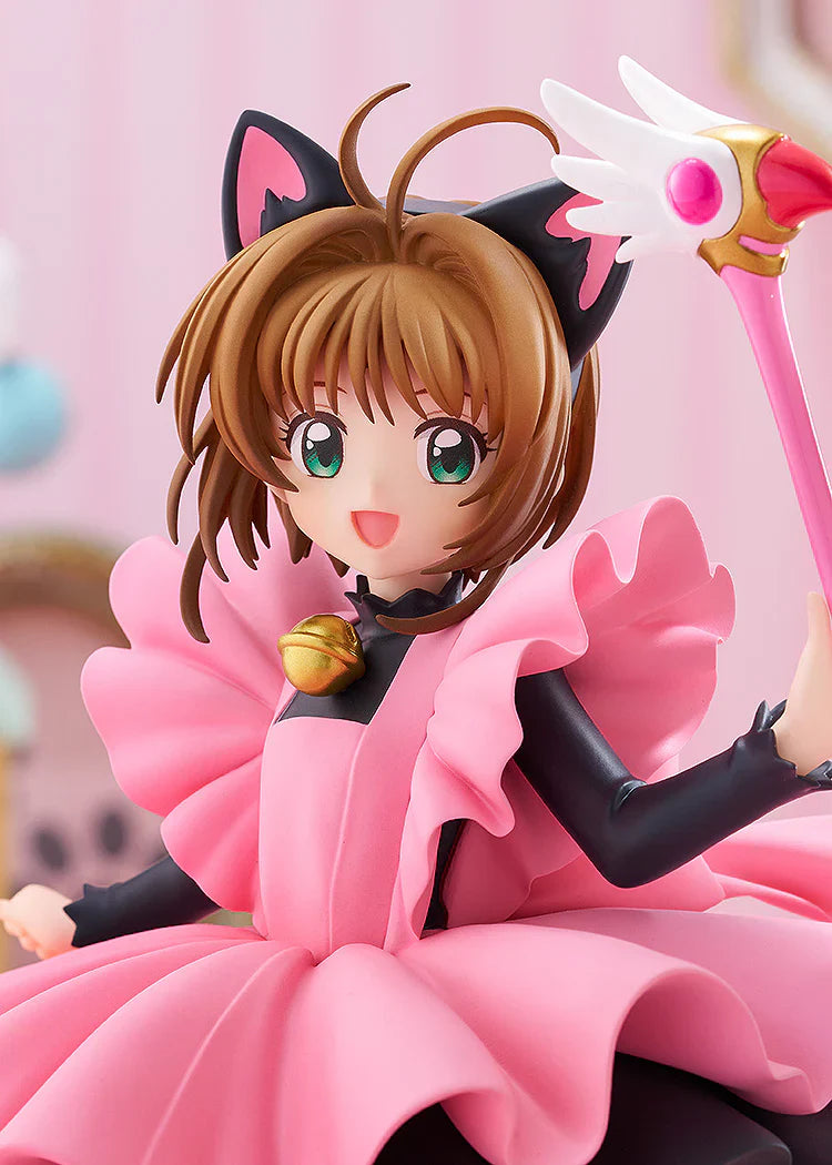 Good Smile Pop Up Parade L Size: Sakura Cardcaptor - Sakura Kinomoto Black Cat Costume Preventa