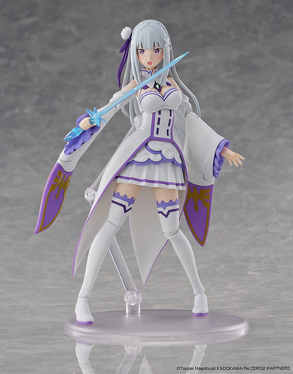 Kadokawa Model Kits: Re Zero Starting Life In Another World - Emilia Deluxe Kit De Plastico Preventa