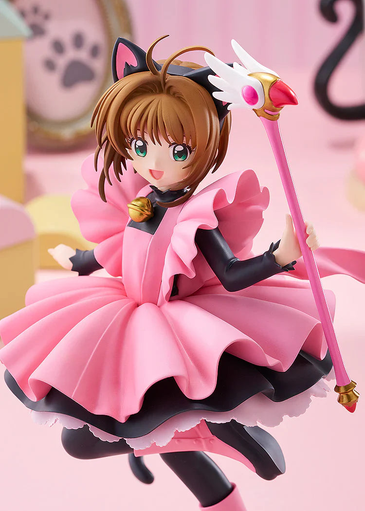 Good Smile Pop Up Parade L Size: Sakura Cardcaptor - Sakura Kinomoto Black Cat Costume Preventa