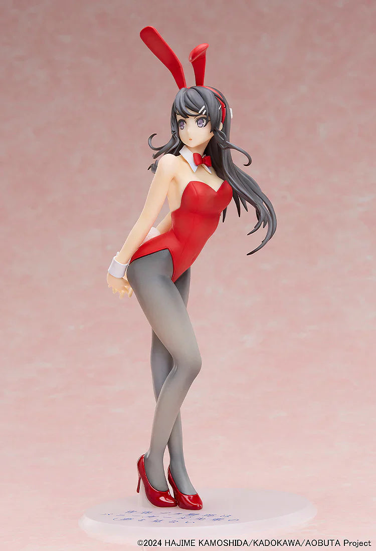 Aniplex Scale Figure: Rascal Does Not Dream Series - Mai Sakurajima Red Bunny Gir Escala 1/7 Preventa
