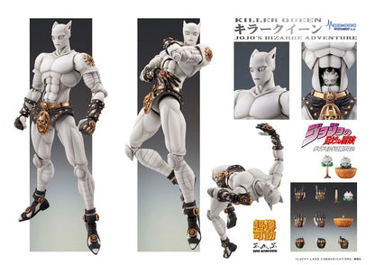 Medicos Entertainment Action Figure: Jojos Bizarre Adventure Diamond Is Unbreakable - Chozokado Killer Queen Preventa