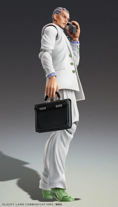 Medicos Entertainment Action Figure: Jojos Bizarre Adventure Diamond Is Unbreakable - Chozokado Yoshikage Kira Preventa
